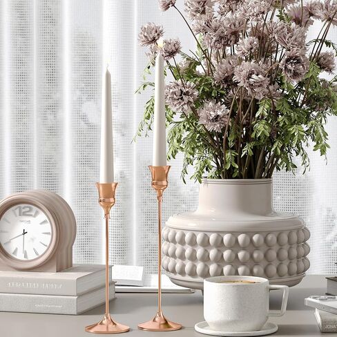 Candlestick Holders Black, 3 Packs Taper Candle Holder for Candlesticks, Candle Sticks Holder Decor for Home Decor in Kuwait