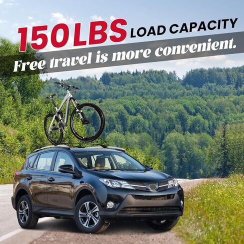 Roof Rack Cross Bars 150lb Compatible with Ford Bronco Sport Base & Bigbend & Outer Banks (on Road) 2021 2022 2023 2024 Aluminum Crossbars Rails Cargo Rooftop Bike Snowboard Skiboard in Saudi Arabia