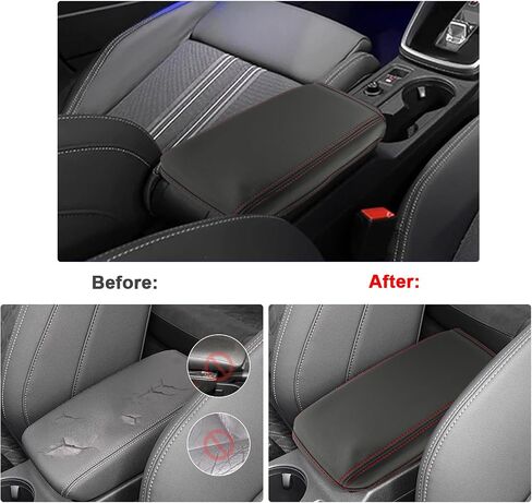 SXCY Compatible with Mazda CX50 Armrest Cover 2025 Suitable for Mazda CX-50 2025 Accessories 2023 2024 2025 CX50 Center Console Cover(Black Line) in Kuwait