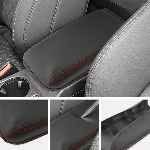 SXCY Compatible with Mazda CX50 Armrest Cover 2025 Suitable for Mazda CX-50 2025 Accessories 2023 2024 2025 CX50 Center Console Cover(Black Line) in Kuwait