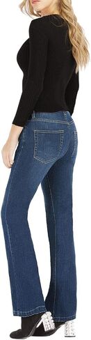 MetHera Women's Le Mel Classic Stretch Curvy Bootcut Jeans in Saudi Arabia