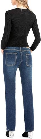 MetHera Women's Le Mel Classic Stretch Curvy Bootcut Jeans in Saudi Arabia