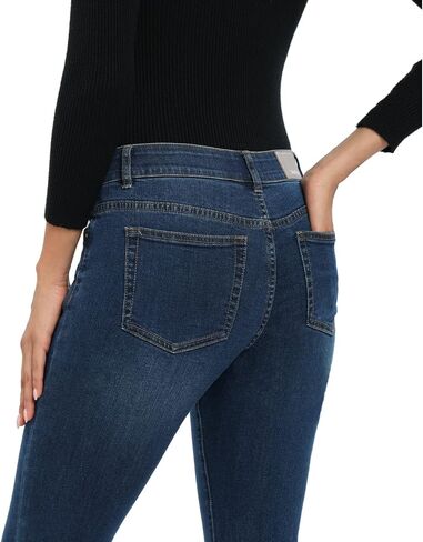 MetHera Women's Le Mel Classic Stretch Curvy Bootcut Jeans in Saudi Arabia