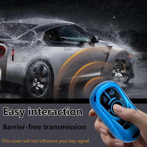 Key Fob Cover with Keychain for Buick Encore Lacrosse 2017-2020 Smart Remote Key Case in Saudi Arabia