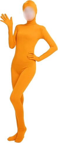 Girls' Women's Full Body Open Face Spandex Unitard Mask Zentai Costume Bodysuit in Kuwait
