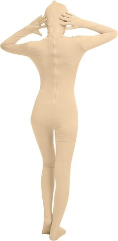 Girls' Women's Full Body Open Face Spandex Unitard Mask Zentai Costume Bodysuit in Kuwait