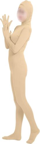 Girls' Women's Full Body Open Face Spandex Unitard Mask Zentai Costume Bodysuit in Kuwait