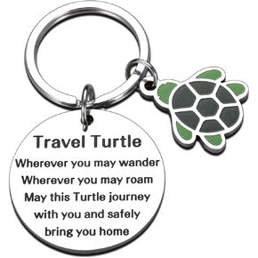 VANLOVEMAC Turtle Gifts Sea Turtle Gifts for Women Travel Turtle Gifts Valentines Day Inspirational Gifts