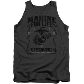 US Marine Corps for Life Unisex Adult Tank Top for Men and Women