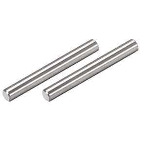 METALLIXITY Dowel Pin (10x90mm) 2Pcs, 304 Stainless Steel Shelf Support Pegs Pin Fastener Elements - for Metal Devices, Furniture Installation, Industrial, DIY