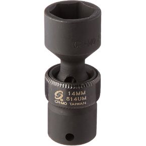 Sunex 814um 1/4-Inch Drive 14-Mm Universal Impact Socket