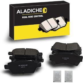 8pcs Front Rear Ceramic Disc Brake Pads Set Compatible with 2006-2012 Ford Fusion,2007-2012 Lincoln MKZ,2006 Lincoln Zephyr,2006-2013 Mazda 6,2006-2011 Mercury Milan