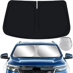 Car Sun Shade for Chevy Chevrolet Equinox 2018 2019 2020 2021 2022 2023 2024 Auto Interior Accessories Foldable Sunshade Windshield Visor Cooler Protector Front Windows Cover Shield