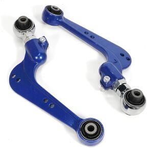 48790-42020 Left & Right Adjustable Rear Alignment Control Arms, Camber Arms Kit Compatible with Toyota RAV4 2006-2018/ Lexus NX200t NX300 NX300h 2015-2021, Replace 48770-42040