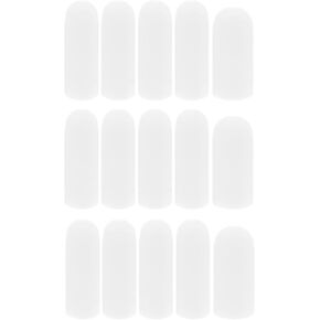 5 عبوات من مهود الأصابع الهلامية، ضمادات بيضاء لأطراف الأصابع، واقيات أصابع من السيليكون، أغطية أصابع لعلاج أطراف الأصابع المتشققة، التهاب مفاصل الأصابع (5) in Kuwait