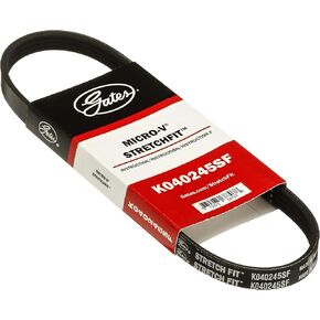 Gates Genuine K040245SF Stretch Fit Micro-V Serpentine Drive Belt