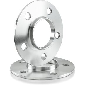 Customadeonly 2 Pieces 5mm Hub Centric w/Lip Wheel Spacers Adapters 5x114.3 Bolt 64.1mm to 73mm Bore for 5x114.3 Pattern Compatible for Aftermarket Wheels w/ 73.1mm Bore ONLY - Black