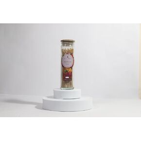 Velvet Musk Incense Sticks - Set of 80 (6" Each) in Glass Jar | Natural & Non-Toxic (Sleep)