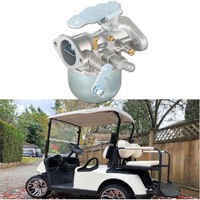 munirater Carburetor with Fuel Line Replacement for Golf Cart 2 - Stroke EZGO Marathon 1989 1990 1991 1992 1993