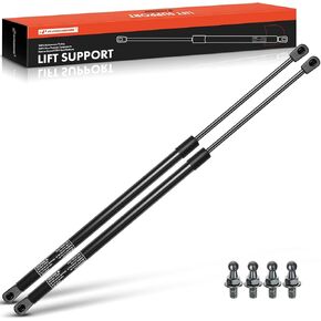A-Premium Tailgate Rear Hatch Lift Supports Shock Struts Compatible with Select Honda Models - Civic 1988-1991, Sentra 1982-1986, Hatchback 2-Door - Replace# 901129(2PC Set)