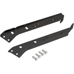 Black Saddlebag Rail Support Bracket Left & Right Side Fits for Harley Touring Electra Glide FLHT FLT FLHR FLTR FLHX 1985-2008