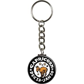 Square Deal Recordings & Supplies Capricorn - Zodiac Astrology Sign Keychain