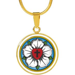 Luther Rose Pendant Necklace Jewelry