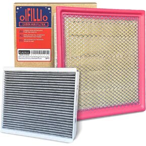 Engine Cabin Air Filter for F150(2015-2024)2.7L 3.0L 3.3L 3.5L 5.0L Pick Up Truck,Expedition Navigator(2018-2024), Replace FP79, FL3Z19N619A, FA1883(NOT FOR F150 Lightning, F150 5.2L)