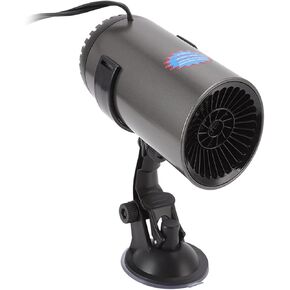 Car Heater Fan, Overheating Fast Heating Portable Car Demister Defroster Quick Defrosting for Cars(12V)