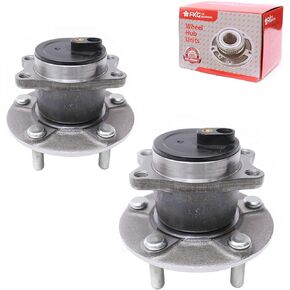 FKG 512332 Rear Wheel Bearing Hub Assembly fit for 2007-2016 Jeep Compass, 2007-2016 Jeep Patriot, 2008-2014 Dodge Avenger, 2011-2014 Chrysler 200, Set of 2