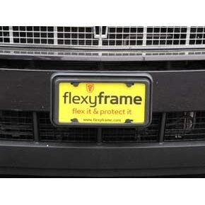 A NASA-Like Rubber Front License Plate Frame Tag Holder Guard Bumper for Lincoln