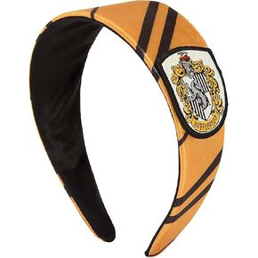 elope Hufflepuff Harry Potter Headband with Embroidered Crest - Officially Licensed Costume Accessory