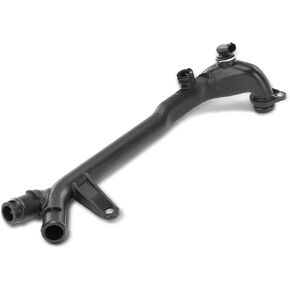 A-Premium Water Coolant Pipe Cylinder Head To Oil Cooler Compatible with Mercedes-Benz C230 2003 2004 2005 L4 1.8L, Replace# A2712001552, 2712001552