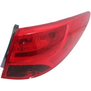 CarLights360 لسيارة Hyundai Tucson 2010-2015 مجموعة مصابيح خلفية جانب الركاب | مع لمبات | معتمد من وزارة النقل | HY2805118