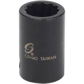 Sunex 310mz 3/8-Inch Drive 10-Mm 12-Point Metric Standard Impact Socket
