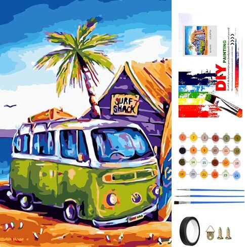 Ciuduled Paint by Number-My Gloden Retriever,Paint by Numbers Kit for Adults Beginner,Adult Paint by Numbers Kits, Paint by Number for Adults on Canvas,Interior Decoration,Christmas Gift in Saudi Arabia