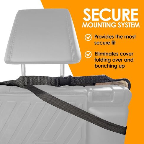 Mossy Oak Camo Rear Bench Car Seat Cover Towel Protector; Protects Seats from Sweat, Dirt, Dogs, Kids; Heavy Duty, Universal Fit for Cars SUVs MiniVans Trucks, EZ fit, Non Slip Grip in Saudi Arabia