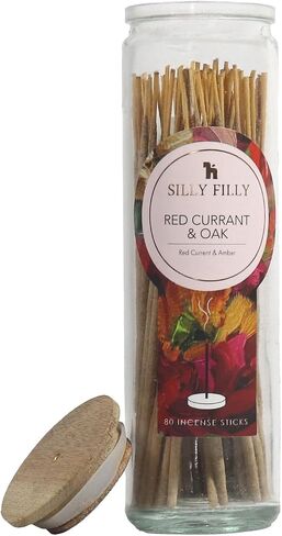 Velvet Musk Incense Sticks - Set of 80 (6" Each) in Glass Jar | Natural & Non-Toxic (Sleep) in Saudi Arabia