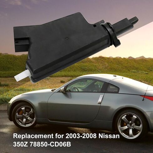 غطاء الوقود مزلاج قفل الباب المحرك متوافق مع نيسان 350Z 2003-2008 350z مشغل صندوق السيارة يحل محل 78850-CD06B in Saudi Arabia