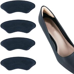 Heel Pads for Shoes Women，Heel Grips Cushion Inserts for Shoes to Make Fit Tighter Shoes Smaller and Comfort，Filler Improved Shoe Fit, Prevent Blister and Heel Slip (Beige, Free Size)