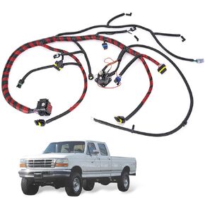 F7TZ9A451CA Engine Wiring Harness Assembly Compatible with 1997 Ford F-250 HD F-350 F-Super Duty 7.3L Diesel Replace# F7TZ-9A451-CA