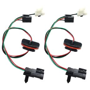2Pcs Car Headlight Wiring Harness Compatible with 2010/2011/2012/2013/2014/2015/2016/2017 Dodge Ram 1500/2500/3500/4500/5500,Headlight Wire Harness OEM 68193062AB,68193062AA(2Pcs)