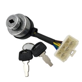 Key Start Ignition Switch Compatible with DuroMax XP10000EH XP12000E 16HP 18HP Generator 6 Wires