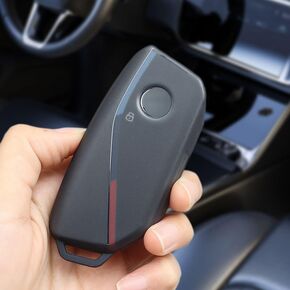 Frosted Glass-Like Remote Key Fob Cover for Latest 2023-2025 BMW 7 Series i5 i7 iX X1 X2 X5 X6 X7 XM 540i 760i 840i M60i Alpina XB7 M70
