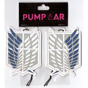 PumpCar car air freshener 2-piece double-sided aot hanging cherry-scented for rearview mirror Car Interior Accessories Household Gifts