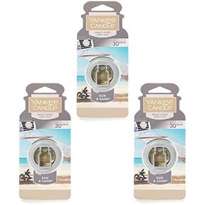 3 x Sun & Sand Smart Scent Vent Clip Air Freshener, Festive Scent