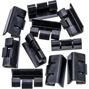 Rexka 10pcs Roof Molding Clip for BMW 51131924953 5 Series 7 Series E32 E34 E38