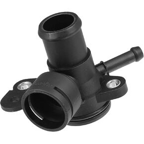 Engine Water Pump Coolant Outlet Pipe No.06J121132G - Car Interior Heater Hose Connector - for Volkswagen Tiguan 2.0L 2009-2017 Plastic Black 1 Pc Replacement Car Parts
