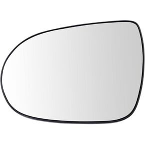 TRQ Exterior Mirror Glass LH Driver Side Direct Fit Compatible with Kia Sorento