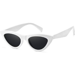 Retro Cat Eye Sunglasses for Women Trendy Polarized Womens Sunnies